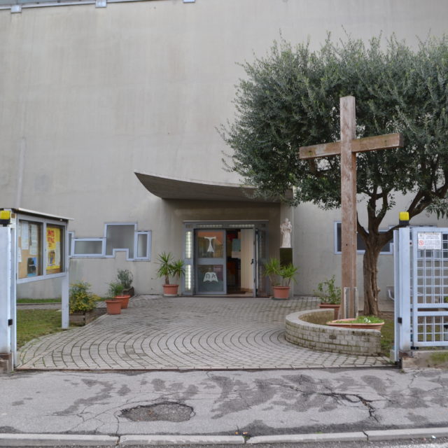 L'ingresso della cripta