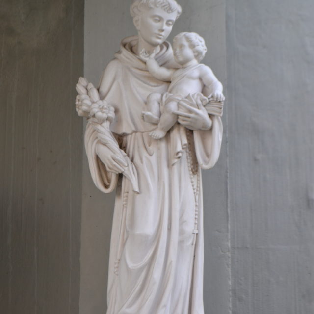 Sant'Antonio all'ingresso della Cripta