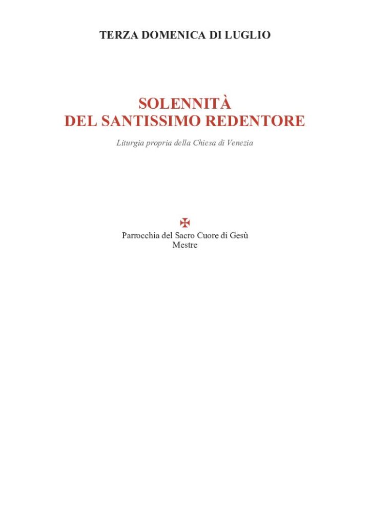 thumbnail of 20260719 – Ss. Redentore